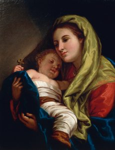 Madonna ve Çocuk, Lattanzio Querena (1768-1853).