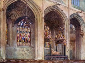 Bath Abbey, Tomb of Bishop Montague 
