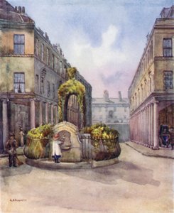 Bath Street and Mineral Water Fountain 
