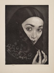 Şallı bayan, meyhane. 1926.