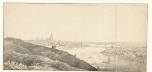 Arnhem'in görünümü by Laurens Vincentsz. van der Vinne