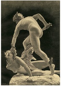 Perseus ve Gorgon, 1872 by Laurent Honore Marqueste