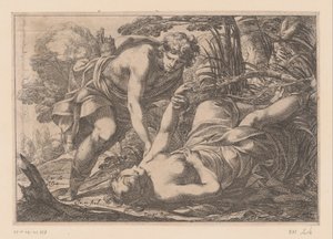 Apollo ve Clytia by Laurent de La Hire