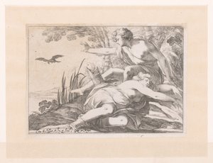 Apollo ve Coronis by Laurent de La Hire