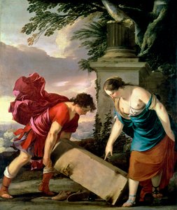 Theseus ve Annesi Aethra, c.1635-36