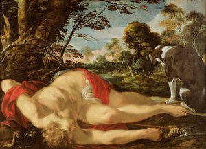 Ölü Adonis, c.1624-28 by Laurent de la Hyre