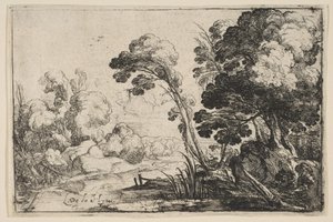 Ormanda Nehir. by Laurent de la Hyre