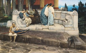 Eğer Podyum, 1871 by Lawrence Alma Tadema