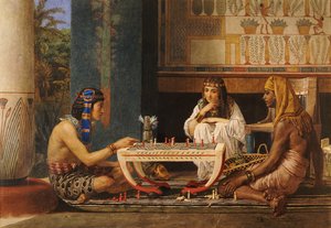 Mısırlı Satranç Oyuncuları, 1868 by Lawrence Alma Tadema