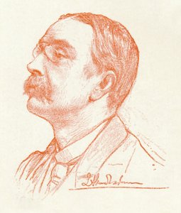 G. H. Boughton, R.A., 1896 by Lawrence Alma Tadema