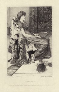sessiz evcil hayvanlar by Lawrence Alma Tadema