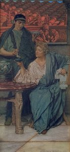 Roma Şarap Tadımcıları by Lawrence Alma Tadema