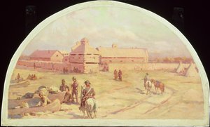 İlk Fort Dearborn by Lawrence Carmichael Earle