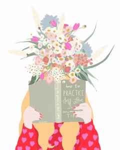 Self Care, c.2019 (karışık teknik) by Leah Straatsma