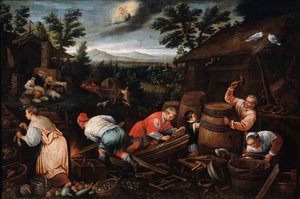 The Seasons dizisinden Ağustos, 16. yüzyılın sonu veya 17. yüzyılın başı