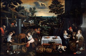 The Seasons dizisinden Temmuz, 16. yüzyılın sonu veya 17. yüzyılın başı