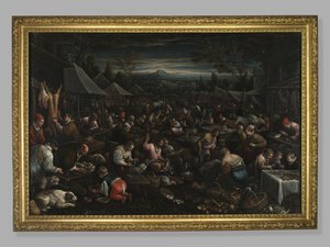 Küçük Pazar, c.1580-82 by Leandro da Ponte Bassano