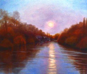 Eel Pie Adası Yansımaları, 2023 by Lee Campbell