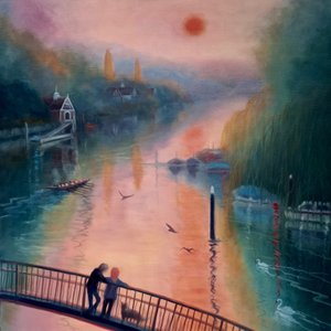 Yaz Sabahı, Eel Pie Adası, Twickenham, 2021 by Lee Campbell