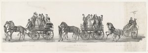 Konsere davet, balo ve sarhoş öğrenciler, 1835 Inteekening