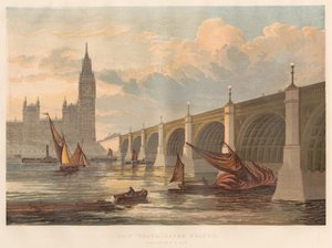 PN Page Tarafından Tasarlanan Yeni Westminster Köprüsü by Leighton Brothers
