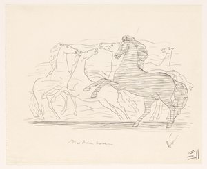 at sürüsü by Leo Gestel