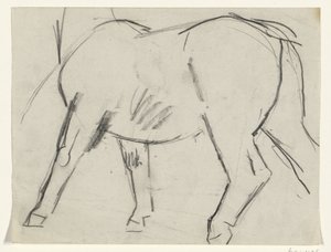 Bir atın gövdesi by Leo Gestel