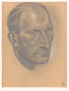 Bilinmeyen bir adamın portresi by Leo Gestel