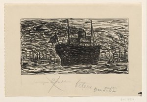 Gemi Londra limanına girdi by Leo Gestel