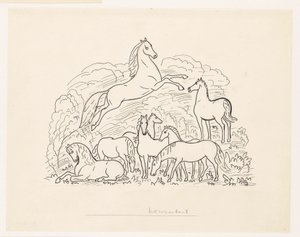 Sekiz atlı çalışma sayfası by Leo Gestel