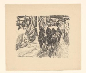 Zinnwald (Ertsgebergte) (nesne üzerindeki orijinal başlık) by Leo Gestel
