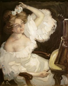 Ayna karşısında by Leo Putz