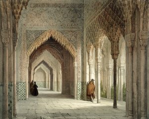 Alhambra Mahkeme Salonu, Granada, 1853