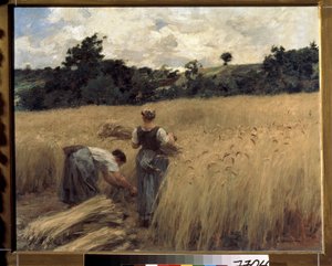 orakçılar. (Orakçılar). Leon Augustin Lhermitte