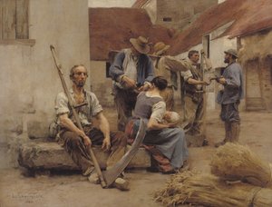 Biçerdöverlere Ödeme Yapmak, 1882