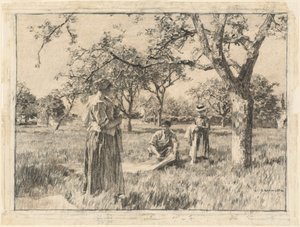 Bahar by Leon-Augustin Lhermitte