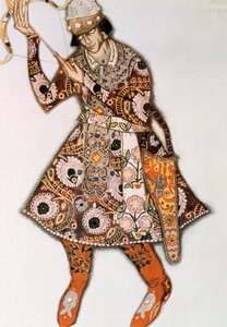 Bir bale için kostüm tasarımı, Igor Stravinsky, 1913 by Leon Bakst