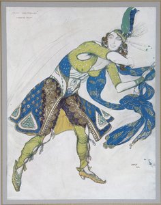 Hint Dansı Casati Markizi, 1912 by Leon Bakst