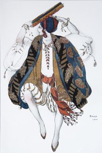 Yahudi Dansı. Bale Kleopatre için kostüm tasarımı, 1910