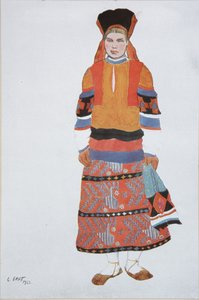 Köylü kadın. Paris