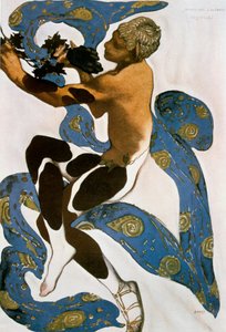 Faun Nijinsky, Rus Baleleri için kostüm tasarımı, 1912.