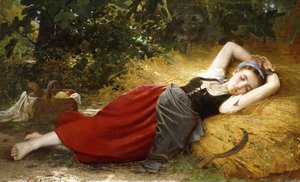 Köylü Genç Kız, Uyuyan, 1874