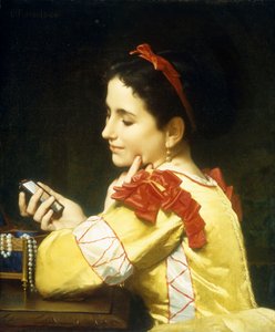 El Aynasına Bakan Kadın, 1868