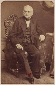 Portrait of the composer Daniel-Francois-Esprit Auber (1782-1871), by Cremiere, Leon (1831-1913). Albumin Photo. Private Collection