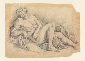 Bacchus Uyuyor (Poussin