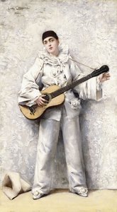 Pierrot, 1886 by Leon Francois Comerre
