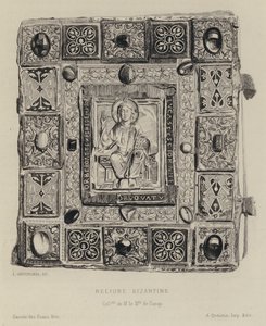 Bizans ciltçiliği (gravür) by Leon Gaucherel