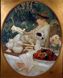 Bahçedeki çay. Leon Carre