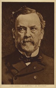Louis Pasteur (1822-1895), Fransız kimyager ve mikrobiyolog by Leon Joseph Florentin Bonnat