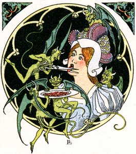 Şeytanlar bir kadının dilini keser